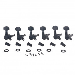 Musiclily MX1368BK-6 Колки для гитары, 6л, локовые, черные