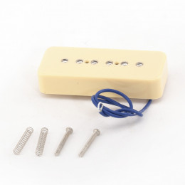 Musiclily MX1256 Звукосниматель магнитный сингл, для LP SG, бриджевый, кремовый