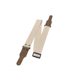 Fidel FL0010C Cotton Ремень для гитары, хлопок, белый