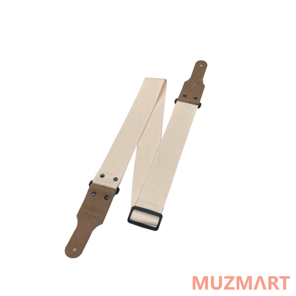 Fidel FL0010C Cotton Ремень для гитары, хлопок, белый