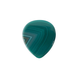Pickboy GP-ST-2/GR Exotic Stone Медиатор, камень, зеленый