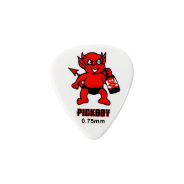 Pickboy GP-211-1/075 Celltex Red Devil Медиаторы 50шт, толщина 0.75мм