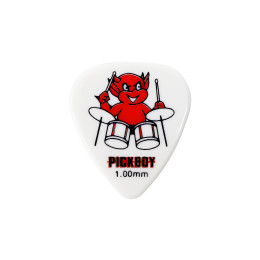 Pickboy GP-211-1/100 Celltex Red Devil Медиаторы 50шт, толщина 1.0мм