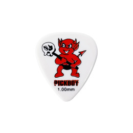 Pickboy GP-211-4/100 Celltex Red Devil Медиаторы 50шт, толщина 1.0мм