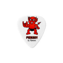Pickboy GP-211-6/075 Celltex Red Devil Медиаторы 50шт, толщина 0.75мм