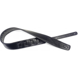 Stagg SPFL 30 BLK Кожаный ремень для гитары