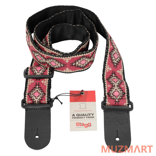 Stagg SWO-DIAM RED гитарный ремень