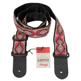 Stagg SWO-DIAM RED гитарный ремень