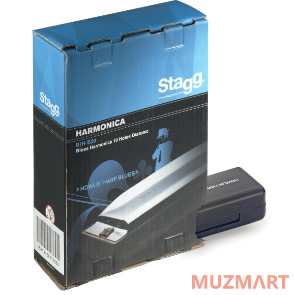 Stagg BJH-B20 G блюз гармоника
