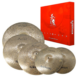 Kingdo ARTIST DARK SET 14"+16"+18"+20" комплект тарелок