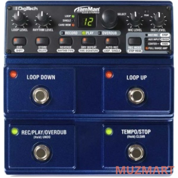 Digitech Jamman Stereo Лупер для гитары.