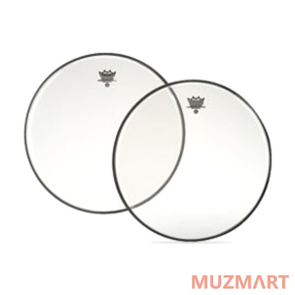Remo BA-0313-00- AMBASSADOR 13' CLEAR Пластик 13"