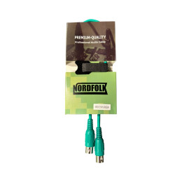 NordFolk MIDI/0,5M GRN Кабель MIDI