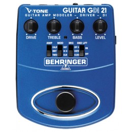 Behringer V-TONE Guitar GDI21 Педаль моделирования гитарных усилителей