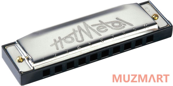 Hohner Hot Metal C (M57201X) Губная гармоника с уроками