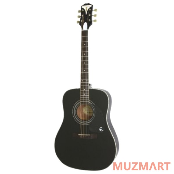 Epiphone PRO-1 PLUS Acoustic Ebony Акустическая гитара