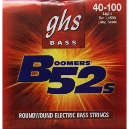 GHS STRINGS L4500 BOOMER 52S Струн для бас-гитары, 040-100