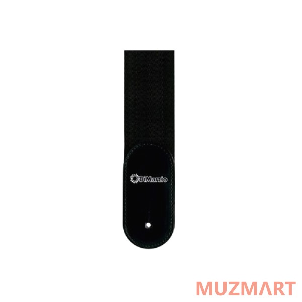 DiMarzio 2 INCH NYLON STRAP W/LEATHER ENDS BLACK DD3100NBK Гитарный ремень