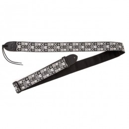 Fender 2` FESTIVAL HOOTENANNY STRAP GREY/BLACK Ремень для гитары