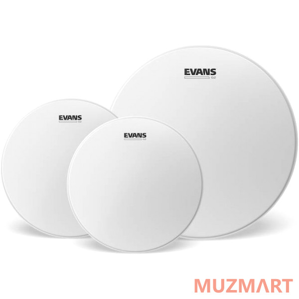 Evans ETP-G2CTD-R Набор пластиков, серия Genera G2 Coated, 10",12",16"