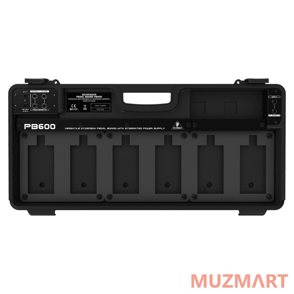 Behringer PB600 Pedal Board Кейс для 6-ти педалей с блоком питания