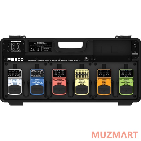 Behringer PB600 Pedal Board Кейс для 6-ти педалей с блоком питания