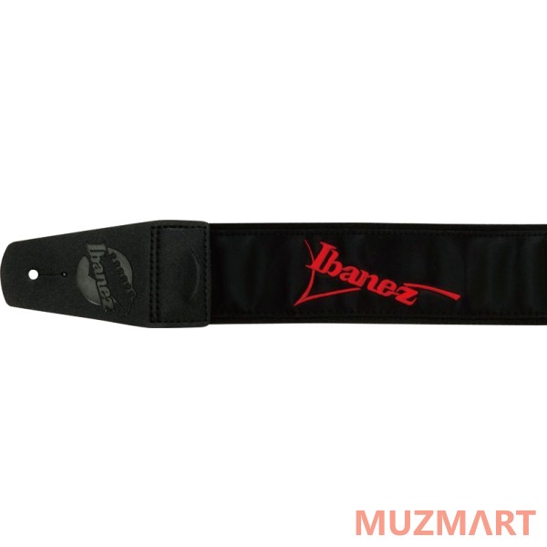 Ibanez GST611LG-RD Гитарный ремень с красным логотипом