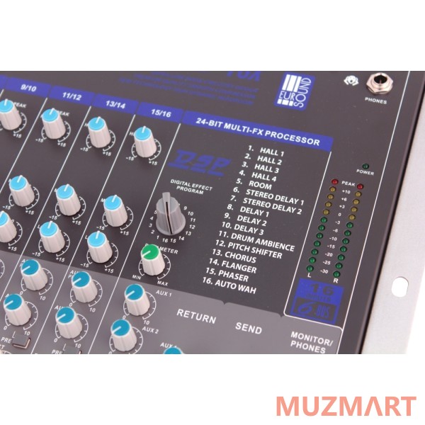 Eurosound CRISP-16X Микшер студийный