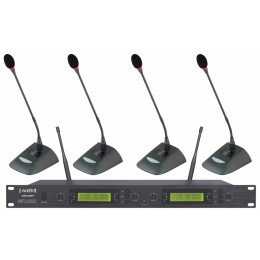 Proaudio CWS-840DT Беспроводная радиосистема с четырьмя настольными микрофонами