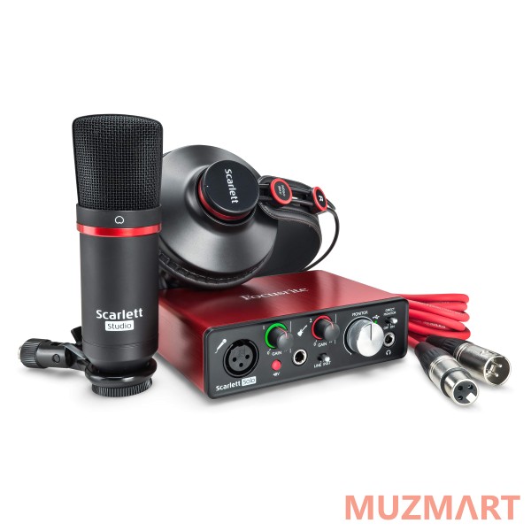 Focusrite Scarlett Solo Studio 2nd Gen Студийный комплект