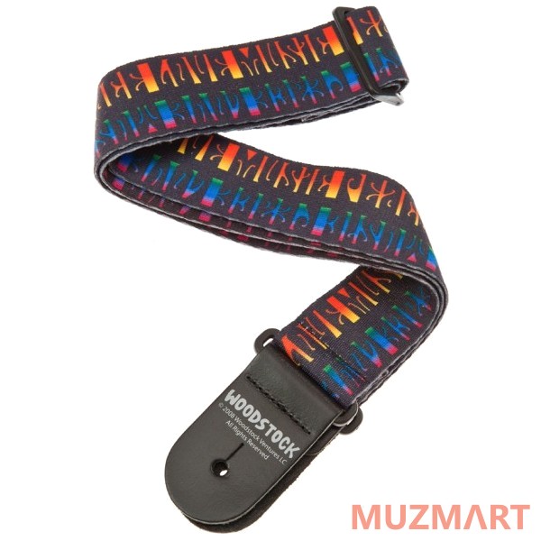 Planet Waves 50W02 Peace Love Music Гитарный ремень