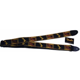 Fender 2' MONOGRAMMED B/Y/B STRAP Ремень для гитары
