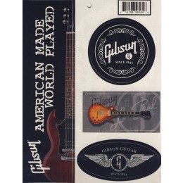 Gibson Logo Stickers наклейки