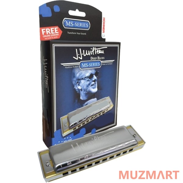 Hohner Jean Jacques Milteau 501/20 MS D (M501203X) Диатоническая губная гармоника с уроками