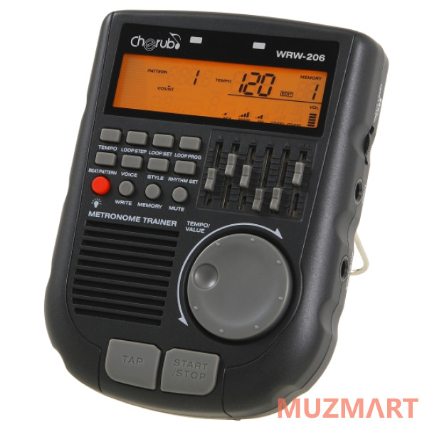 Cherub WRW-206 Ритм-машина для тренировок барабанщика +метроном