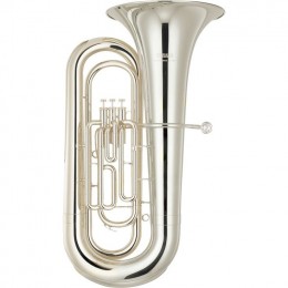 Yamaha YBB-201S Туба Си бемоль, 3 помпы, серебряное покрытие
