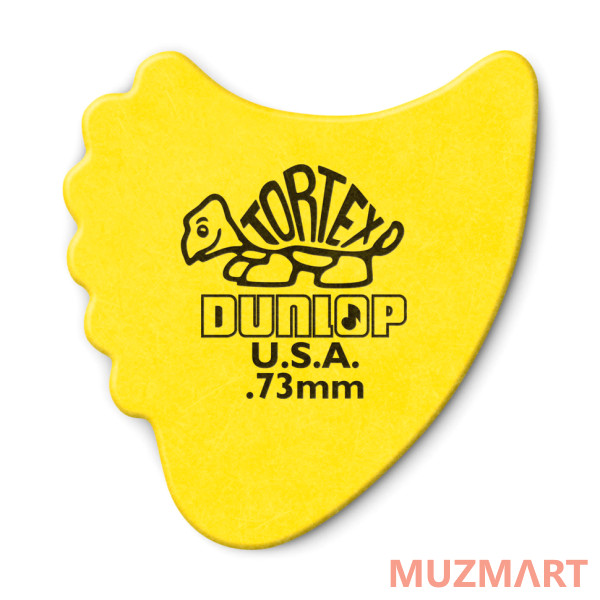 Dunlop 414R.73 Tortex Fin Набор медиаторов (72шт) 