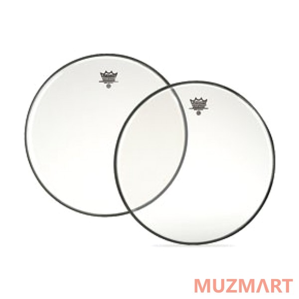 Remo AMBASSADOR 24' однослойный прозрачный пластик