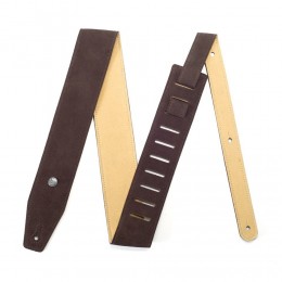 Dunlop BMF-S02 Suede Mahogany ремень гитарный, замша, коричневый
