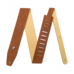 Dunlop BMF-S03 Suede Oak ремень гитарный, замша, бежевый
