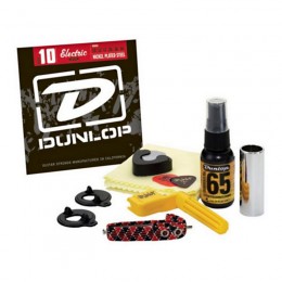 Dunlop GA52 Electric Guitar Accessory Pack With Strings Набор аксессуаров для электрогитары + струны