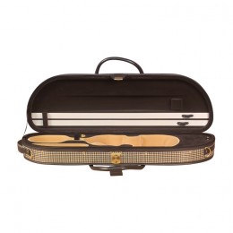Saga Music BAKER STREET BK-4000 Deluxe Violin Case Half Moon Легкий футляр для cкрипки, с гигрометром